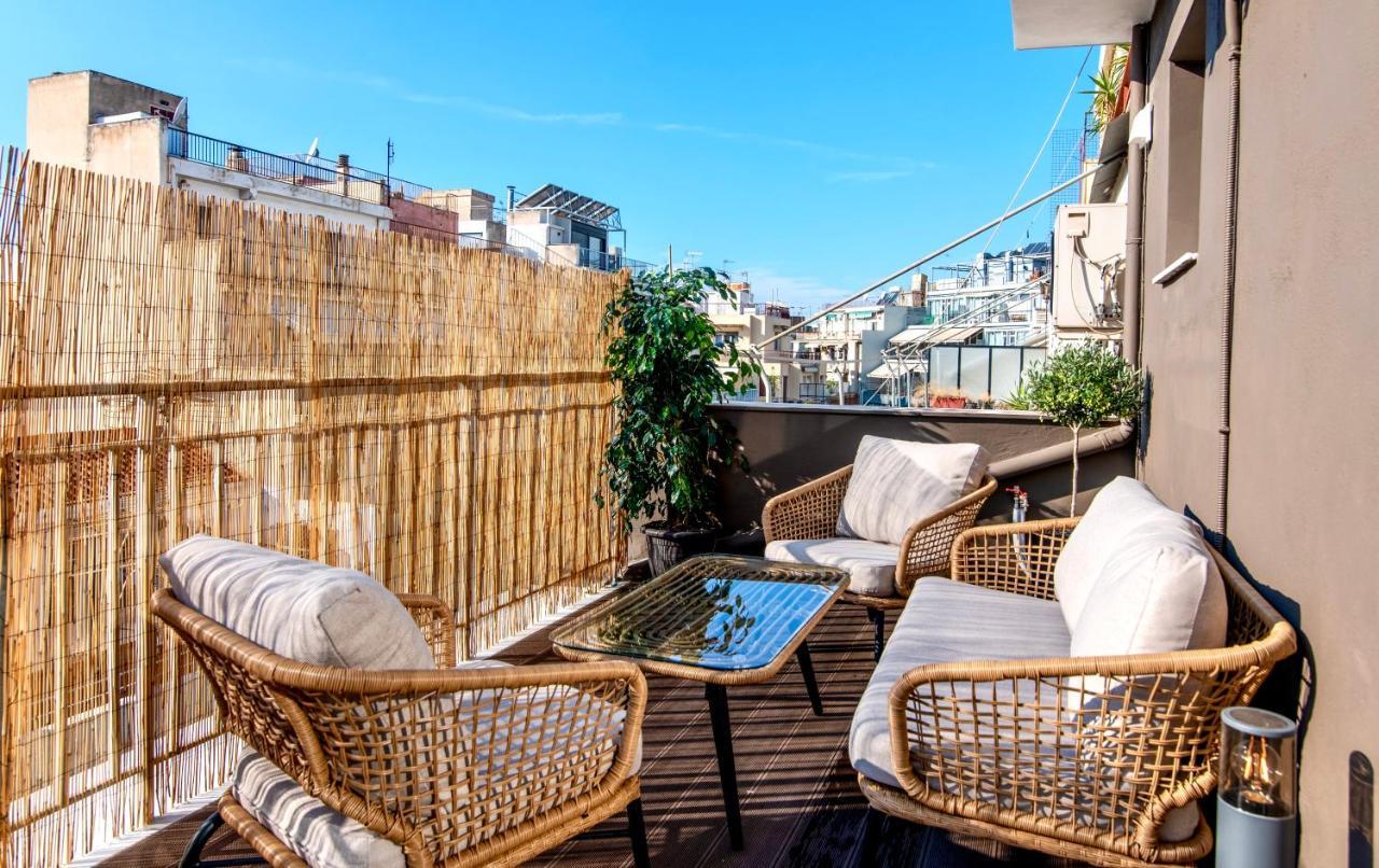 Stunning 2-Bedrooms Apartment In The Heart Of Atene Esterno foto